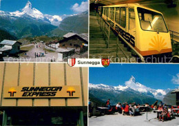 12669000 Zermatt VS Restaurant Sunnegga Bergbahn Zermatt VS - Andere & Zonder Classificatie