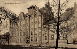 CPA Haimhausen In Oberbayern, Straßenpartie, Schule - Other & Unclassified