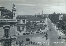 G798 Cartolina Bari  Citta' Lungomare Nazario Sauro Puglia - Bari