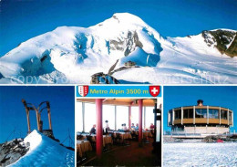 12668604 Saas-Fee Drehrestaurant  Metro Alpin Saas-Fee - Andere & Zonder Classificatie