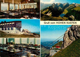 12668598 Hoher Kasten Seilbahn Berghaus Appenzeller Alpen - Otros & Sin Clasificación