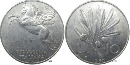 Italie - République - 10 Lire 1950 R - TTB+/AU50 - Mon0923 - 10 Lire