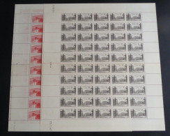 FRANCE - 1947 - N°YT. 777 Et 778 - Sites - Paire En Feuilles Complètes - Neuf Luxe ** / MNH - Full Sheets