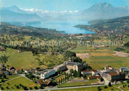12668201 Immensee Fliegeraufnahme Missionshaus Bethlehem Immensee - Other & Unclassified