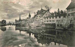 12666203 Zuerich ZH Schipfe Historisches Quartier An Der Limmat Zuerich - Sonstige & Ohne Zuordnung