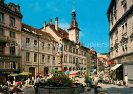 12665943 Lausanne VD Place Palud Hotel De Ville Et Fontaine De La Justice Lausan - Autres & Non Classés