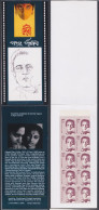 Inde India 2009 Mint Stamp Booklet Satyajit Ray, Cinema, Art, Arts, Film, Culture, Drama - Andere & Zonder Classificatie