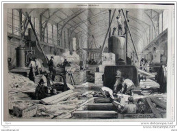 Exposition Universelle De 1878 - Paris - Galerie Des Machines - Page Original - 1878 - Documents Historiques