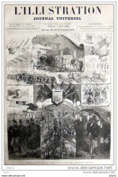 Exposition Universelle De 1878 - Paris - L´inauguration - Page Original - 1878 - Historische Dokumente