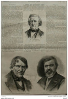 V. H. Regnault - M. Becquerel - Gaston Braun -  Page Original - 1878 - Historische Dokumente