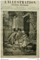 "la Première Dent" -  Tableau De M. Pinchard -  Page Original - 1878 - Historische Dokumente