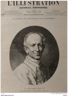 S. S. Le Pape Léon XIII - Page Original 1878 - Documents Historiques