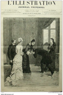 Théâtre Francais - "Le Fourchambault", Comédie Par. M. Èmile Augier - Page Original 1878 - Historische Dokumente