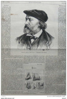 Daubigny  - Page Original 1878 - Documents Historiques