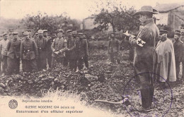 GUERRE MODERNE 14 Série III ENTERREMENT D'UN OFFICIER SUPERIEUR 1915 - Personajes