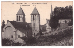 CHINON - L'Eglise Saint Mesmes  - Chinon