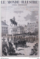 Orléans - Les Funérailles De Mgr Dupanloup - Le Cortège - Page Original - 1878 - Documents Historiques