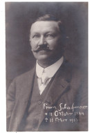 FRANZ SCHUHMEIER (carte Photo) - People