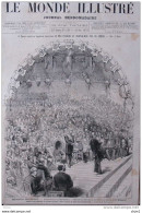 Exposition Universelle - La Distribution Des Récompenses - Page Original - 1878 - Documents Historiques