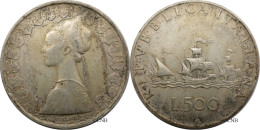 Italie - République - 500 Lire 1959 R Argent - Mon6516 - 500 Liras