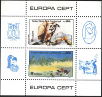 Mint S/S Europa CEPT 1986 From Turkish Cyprus - 1986