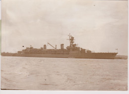 PHOTO PRESSE LE CROISEUR ECOLE JEANNE D'ARC NOVEMBRE 1959 FORMAT 18 X 13 CMS - Schiffe