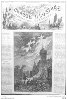 La Légende De Rustéfan  - Gravure  - Page Original 1879 - Stiche & Gravuren