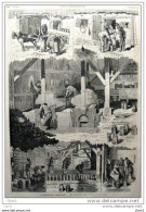 Une Laiterie Aux Environs De Paris - Page Original - 1879 - Historische Dokumente