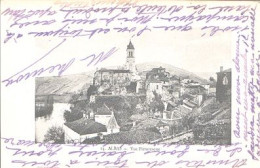 X9735 LOT ALBAS VUE PITTORESQUE DU VILLAGE EN 1911 - Sonstige & Ohne Zuordnung