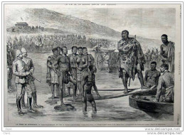 La Fin De La Guerre Contre Les Zoulous - La Prise De Cettiwayo - Page Original - 1879 - 1 - Historische Dokumente