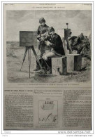 Télégraphe Et Téléphone De Campagne A La Ferme De L´hospital Pres De Coulommiers - Page Original - 1879 - Documents Historiques