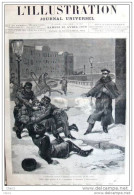 L´attentat Contre L´empereur De Russie Le 14 Avril - Page Original - 1879 - Documents Historiques