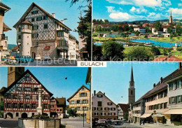 12663431 Buelach ZH Altstadt Fachwerkhaeuser Turm Brunnen Kirche Schwimmbad Buel - Altri & Non Classificati