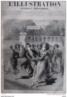 La Fête Du 14 Juillet Au Palais Bourbon - Page Original - 1879 - Historical Documents
