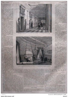 Le Réconstruction Du Palais De Justice - Le Salon De La Petite Tourelle - Page Original - 1879  -  1 - Historical Documents