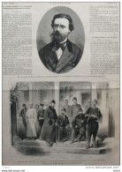 M. Le Baron De Ring, Délégué à La Commission D'organisation De La Roumélie Orientale - Page Original 1879 - Documents Historiques