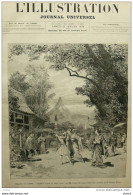 Théâtre De L'opéra - "Yedda", Ballet En Trois Actes Par MM. Gille, Mortier Et Mérante - Page Original 1879 - Historical Documents