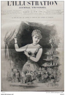 Mlle Théo, En Marchande Des Parfums Dans La Grand Kermesse - Page Original 1879 - Historische Documenten