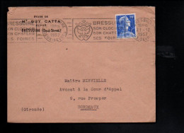 OBLITERATION MECANIQUE DE BRESSUIRE DEUX SEVRES - Mechanical Postmarks (Other)