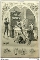 Théâtre De La Renaissance - "Héloise Et Abélard", Opéra-comique Par MM. Clairville Et Busnach - Page Original 1879 - Historische Dokumente