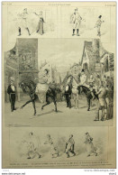 Théâtre Des Variétés - "Le Grand Casimir", Pièce En Trois Actes Par MM. Préval Et Saint-Albin - Page Original 1879 - Documenti Storici