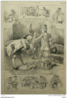 Théâtre Des Folies-Dramatiques "Madame Favart", Opéra-comique En 3 Actes De MM. Chivot Et Duru - Page Original 1879 - Historische Dokumente