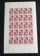 FRANCE - 1946 - N°YT. 753 - Musée Postal - Feuille Complète - Neuf Luxe ** / MNH - Ganze Bögen