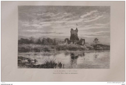 Lac De Killarney - Ross Castle -  Page Original 1879 - Historische Documenten