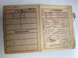 Carte Alimentation 1947 Vouille .paris - Documents