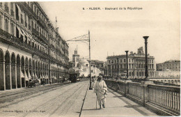 ALGERIE - ALGER - 9 - Boulevard De La République - Collection Régence A. L. édit. Alger (Leroux) - Other & Unclassified