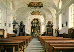 12661334 Gersau Vierwaldstaettersee Kath Kirche Inneres Gersau - Sonstige & Ohne Zuordnung