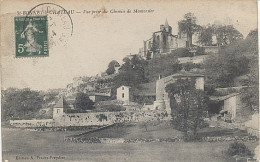 X111602 LOIRE SAINT BONNET LE CHATEAU VUE PRISE DU CHEMIN DE MONTORSIER - Andere & Zonder Classificatie