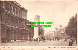 R536322 London. Whitehall. The Cenotaph. Series A. No. 19 - Andere & Zonder Classificatie
