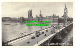 R536339 London. The Houses Of Parliament And Westminster Bridge. Lansdowne Produ - Autres & Non Classés